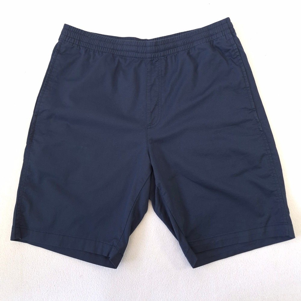 Uniqlo Shorts Navy Blue Large Mens Casual Summer Gorpcore Minimalist Loungewear